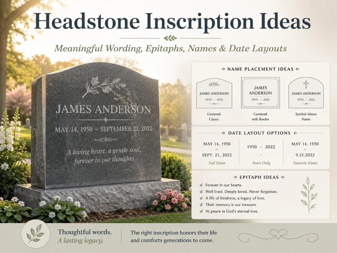 headstone inscription ideas