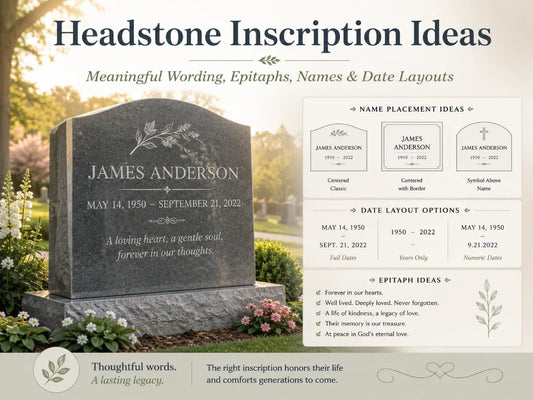 headstone inscription ideas