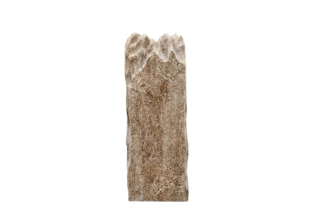 Number Columns - Pecan & Gray