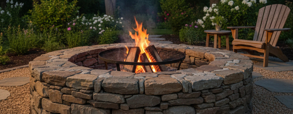 Natural Stone Fire Pit