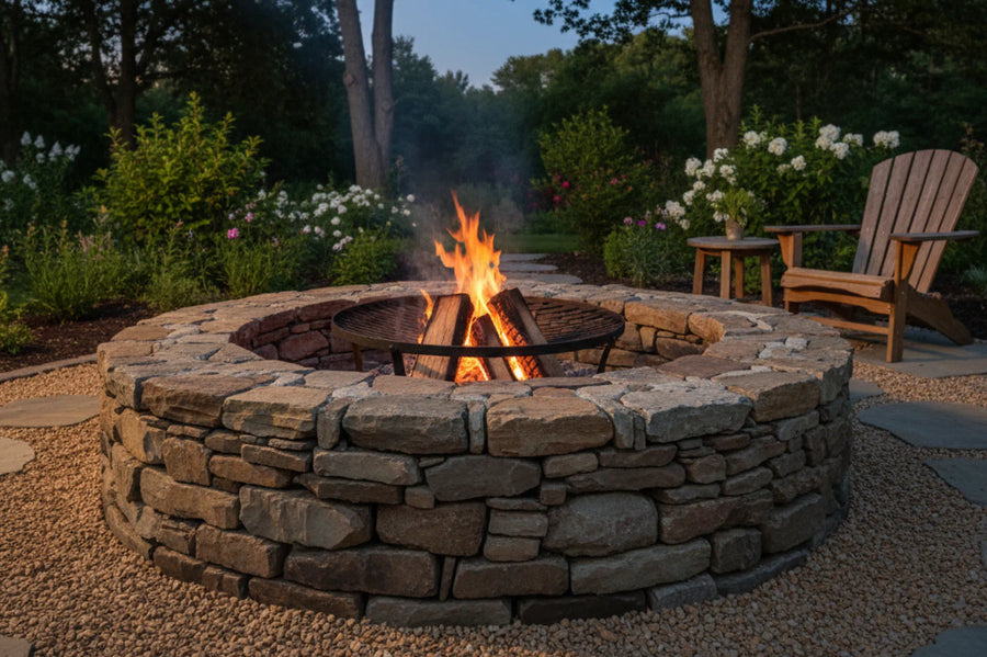 Design a Practical, Beautiful Custom Firepit in Prospect Hill, NC