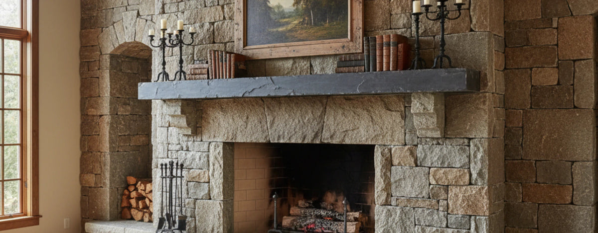 Oversized Statement Mantels