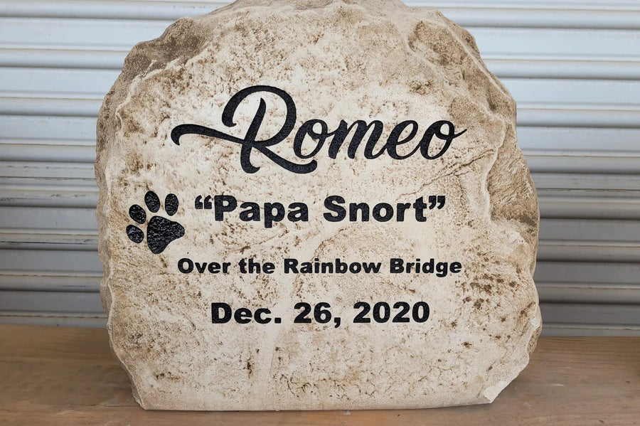 Depend On Us for Thoughtful Pet Memorial Stones in Prospect Hill, NC