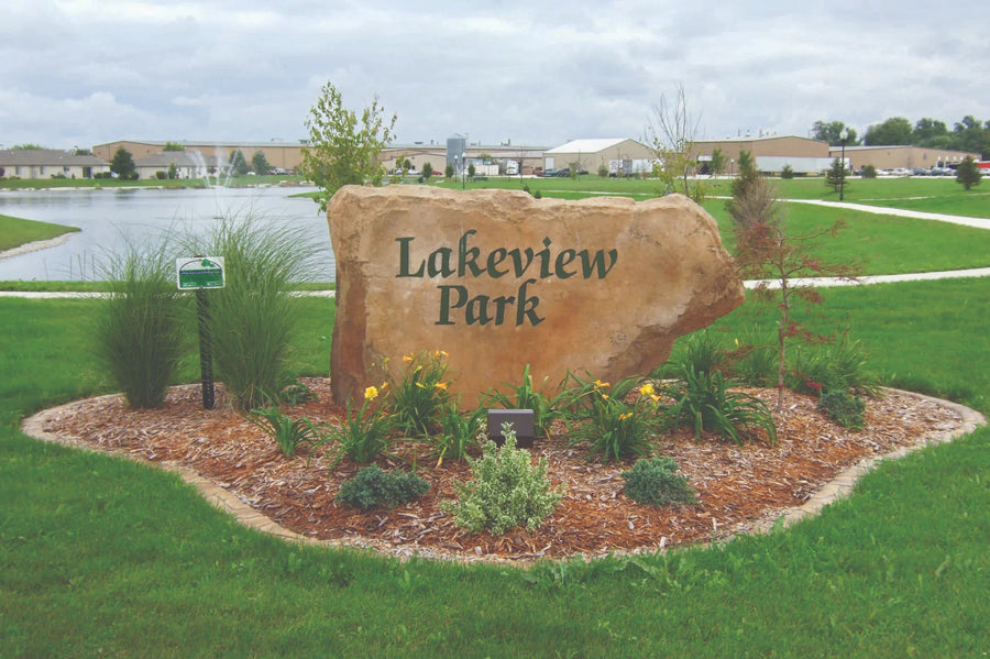 Custom Stone for Graham Built to Honor the City's Civic Identity and Community Pride