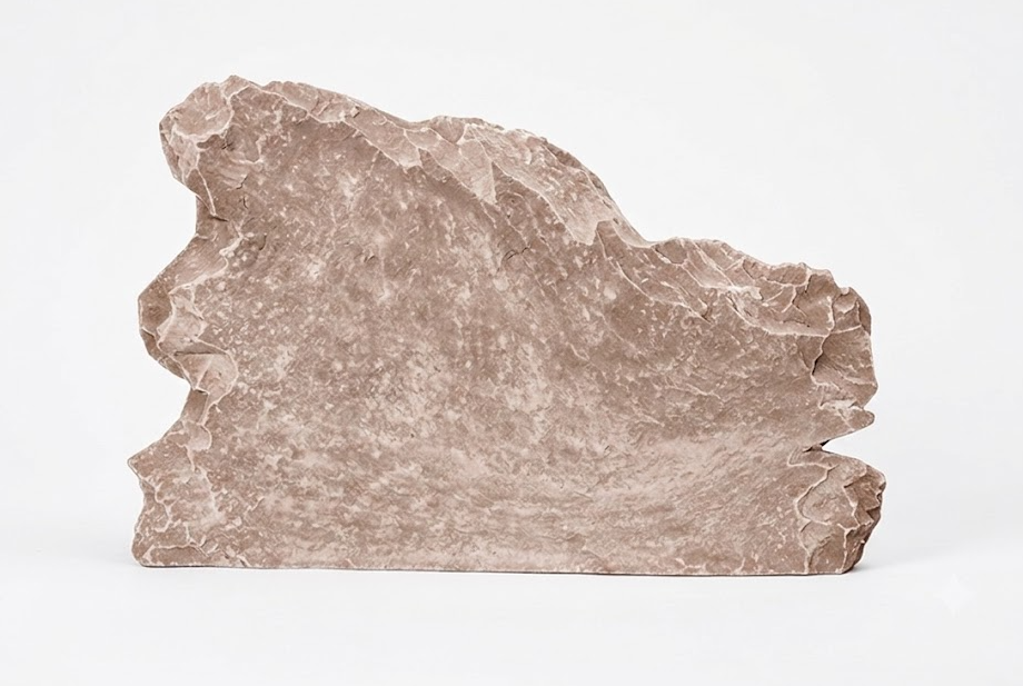 Puglisi Shaped Rock Pecan & Gray