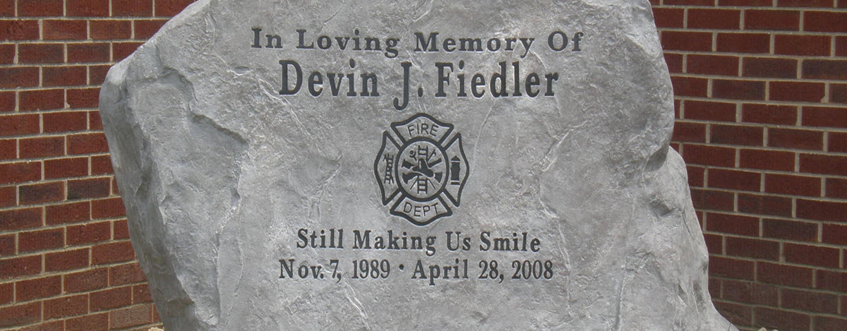 Simple Memorial Headstones