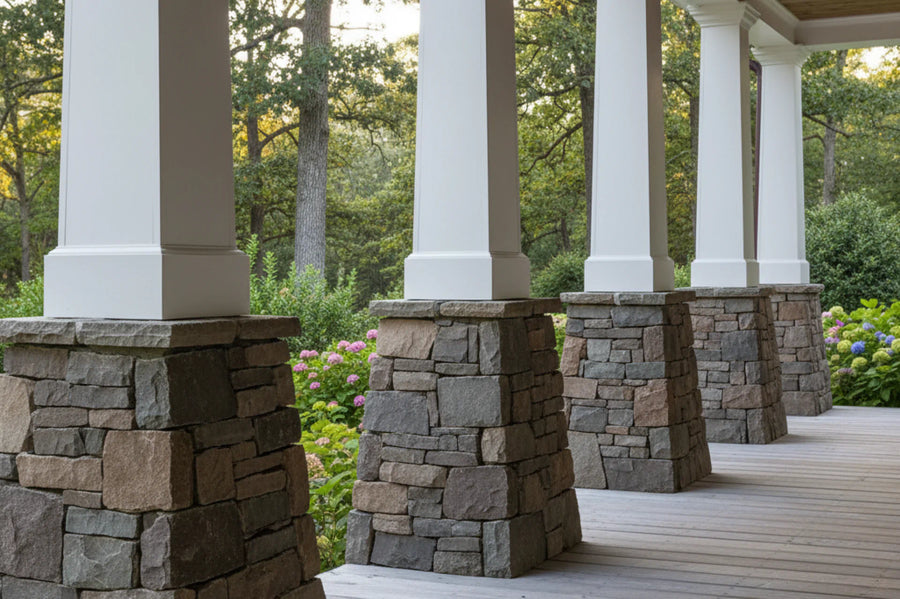 Build Structural Charm With Our Stone Base Columns in Prospect Hill, NC