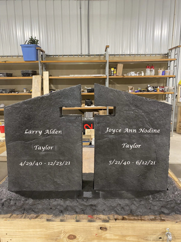 Double Cross Headstone